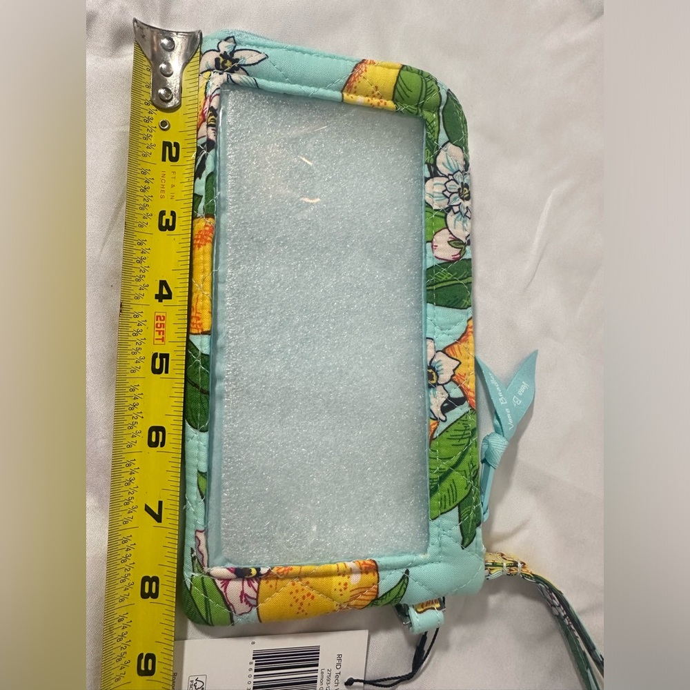 Vera Bradley Lemon Grove RFID Tech Wristlet - Picture 5 of 7